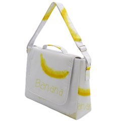 Banana Fruit Watercolor Painted Box Up Messenger Bag by Mariart