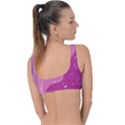 Online Woman Beauty Purple Ring Detail Bikini Top View2