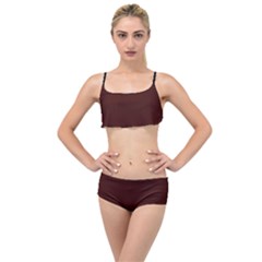 Bean Black - Layered Top Bikini Set by FashionLane