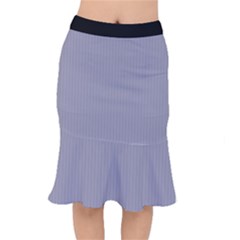 Coin Grey - Short Mermaid Skirt by FashionLane
