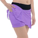 Floral Purple - Tennis Skorts View3