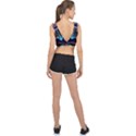 Fractal Flower V-Back Sports Bra View2