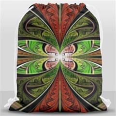 Fractal Design Drawstring Bag (large) by Sparkle