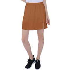 Bronze Orange - Tennis Skirt by FashionLane