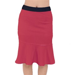 Flame Scarlet - Short Mermaid Skirt by FashionLane