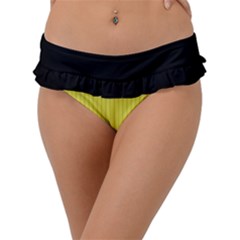 Laser Lemon - Frill Bikini Bottom by FashionLane