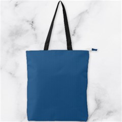 Classic Blue - Double Zip Up Tote Bag by FashionLane