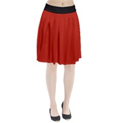 Christmas Red - Pleated Skirt by FashionLane