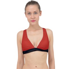 Christmas Red - Classic Banded Bikini Top by FashionLane