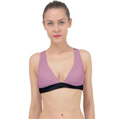 Cashmere Rose - Classic Banded Bikini Top by FashionLane