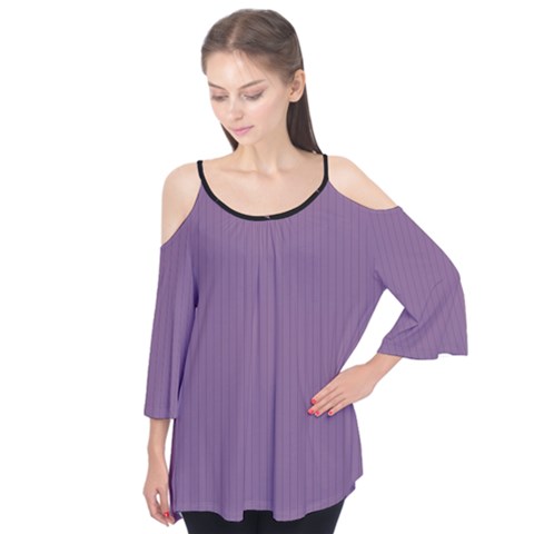 Chinese Violet - Flutter Tees by FashionLane