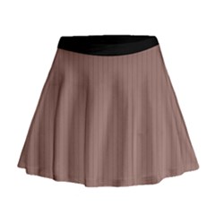 Burnished Brown - Mini Flare Skirt by FashionLane