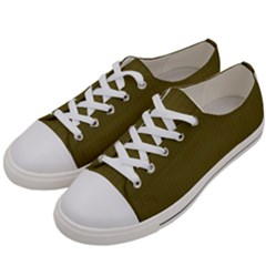 Antique Bronze - Women s Low Top Canvas Sneakers by FashionLane