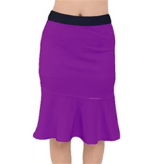 Lollipop Purple - Short Mermaid Skirt by FashionLane