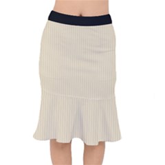Dutch White - Short Mermaid Skirt by FashionLane
