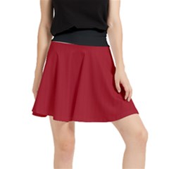 Just Red - Waistband Skirt by FashionLane