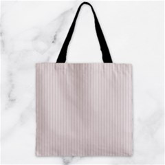 Pale Mauve - Zipper Grocery Tote Bag by FashionLane