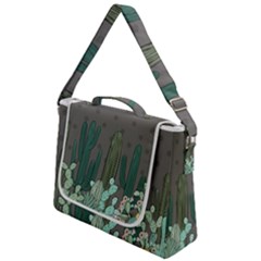 Cactus Plant Green Nature Cacti Box Up Messenger Bag by Mariart