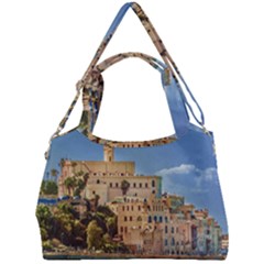 Old Jaffa Cityscape, Israel Double Compartment Shoulder Bag by dflcprintsclothing