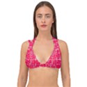 Mosaic Tapestry Double Strap Halter Bikini Top View1