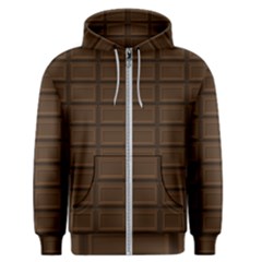 Milk Chocolate Men s Zipper Hoodie by goljakoff