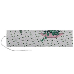 Plants Flowers Nature Blossom Roll Up Canvas Pencil Holder (l) by Mariart