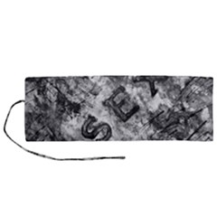 Sex Painting Word Letters Roll Up Canvas Pencil Holder (m) by Dutashop