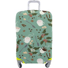 Tea Love Tea Love Luggage Cover (large) by designsbymallika
