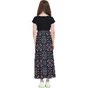 Dark Seamless Gemoetric Print Mosaic Kids  Skirt View2