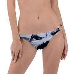 Whale In Clouds Ring Detail Bikini Bottom by goljakoff