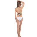 Brain Mind Psychology Idea Hearts Cross Front Halter Bikini Top View2