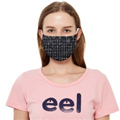 Alchemical Symbols - Collected Inverted Cloth Face Mask (adult) by WetdryvacsLair