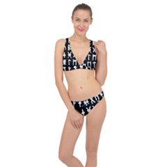 The Anglo Saxon Futhorc Collected Inverted Classic Banded Bikini Set  by WetdryvacsLair