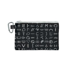 Hobo Signs Collected Inverted Canvas Cosmetic Bag (small) by WetdryvacsLair