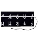 Elder Futhark Rune Set Collected Inverted Roll Up Canvas Pencil Holder (S) View2
