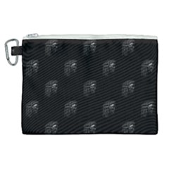 Arfican Head Sculpture Motif Print Pattern Canvas Cosmetic Bag (xl) by dflcprintsclothing