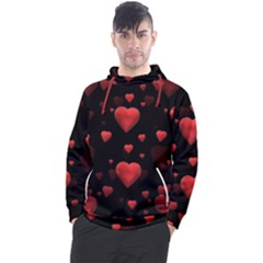 Multicoeur Men s Pullover Hoodie by sfbijiart