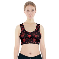 Multicoeur Sports Bra With Pocket by sfbijiart