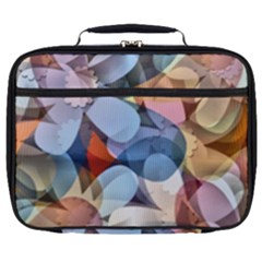 Motif Florale Full Print Lunch Bag by sfbijiart