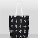 Ogham Rune Set Complete Inverted Full Print Rope Handle Tote (Small) View2