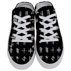 Ogham Rune Set Complete Inverted Half Slippers by WetdryvacsLair