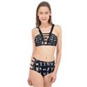 Macromannic Runes Collected Inverted Cage Up Bikini Set View1