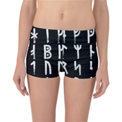 Medieval Runes Collected Inverted Complete Reversible Boyleg Bikini Bottoms by WetdryvacsLair