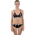 Medieval Runes Collected Inverted Complete Wrap Around Bikini Set View1