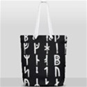 Medieval Runes Collected Inverted Complete Full Print Rope Handle Tote (Small) View2