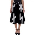 Younger Futhark Rune Set Collected Inverted Perfect Length Midi Skirt View1
