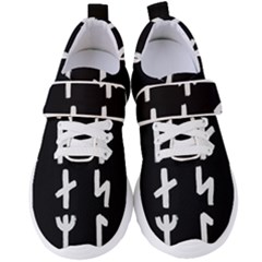 Younger Futhark Rune Set Collected Inverted Women s Velcro Strap Shoes by WetdryvacsLair