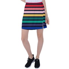 Nine 9 Bar Rainbow Tennis Skirt by WetdryvacsLair