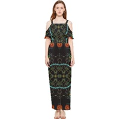 Mandala - 0006 - Floating Free Draped Sleeveless Chiffon Jumpsuit by WetdryvacsLair