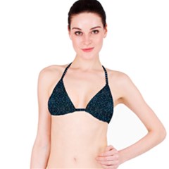 Fancy Stone Mosaic Print Pattern Bikini Top by dflcprintsclothing